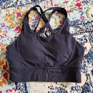 BuffBunny Alpha Strappy Sports Bra - Black - Small